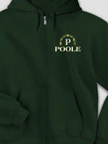 Christmas Monogram : Embroidered Zip Hoodies
