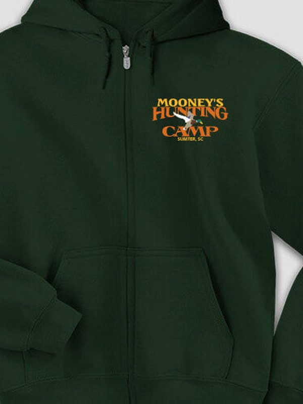 Duck Hunting Camp : Embroidered Zip Hoodies product image 3