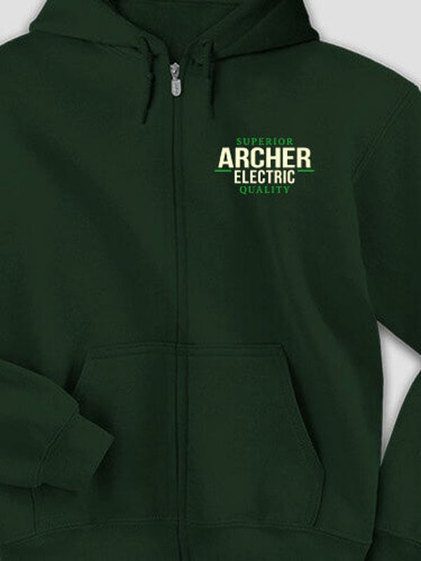 Electric : Embroidered Zip Hoodies product image 2