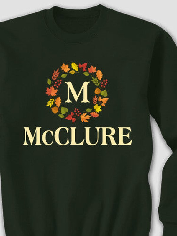 Fall Monogram : Printed Sweatshirts product image 2