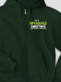 Family Christmas Thing : Embroidered Zip Hoodies