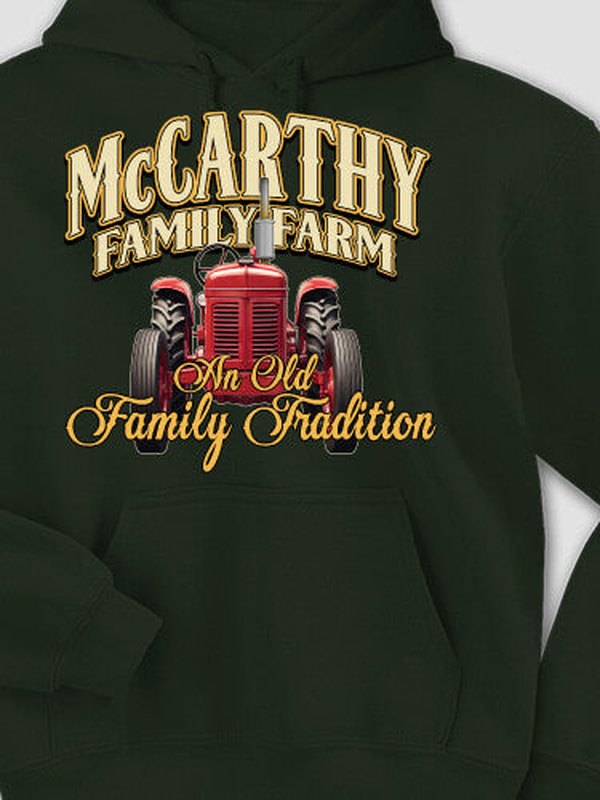 Farming Family Tradition : Printed Hoodies product image 6