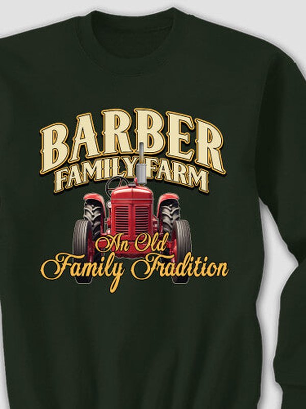 Farming Family Tradition : Printed Sweatshirts product image 6