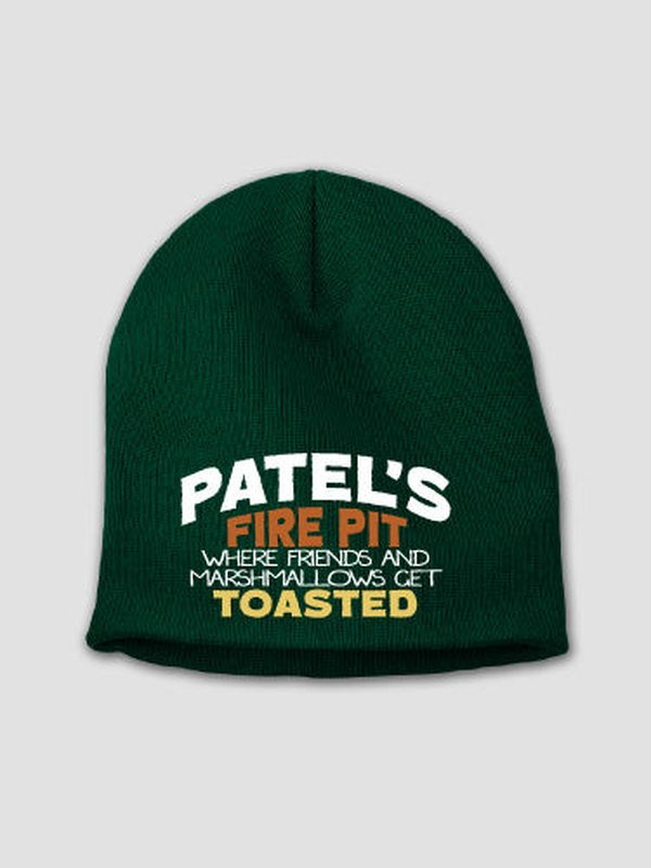 Fire Pit : Embroidered Beanies