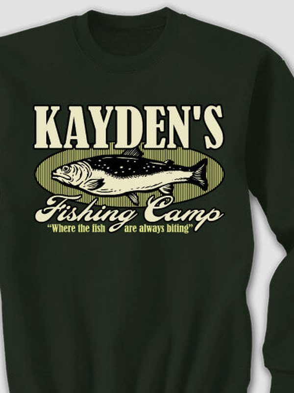 Fishing Camp : Printed Sweatshirts product image 3