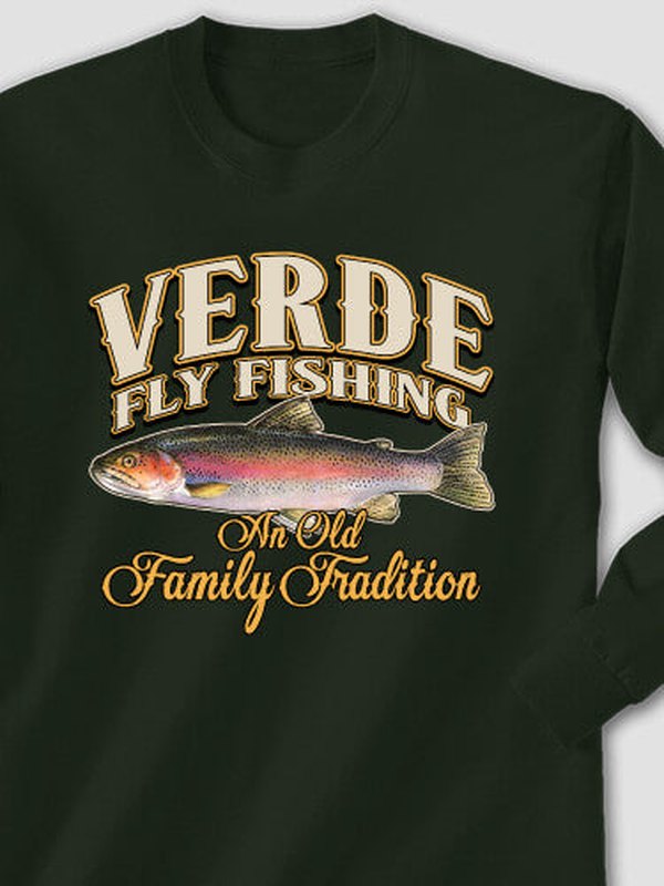 Fly Fishing Family Tradition : Printed Long Sleeves