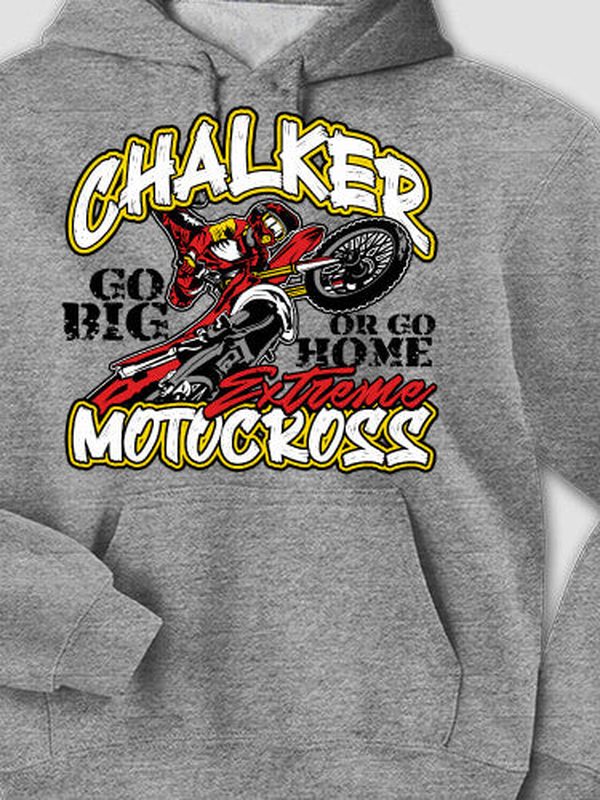 Extreme Motocross : Printed Hoodies product image 2
