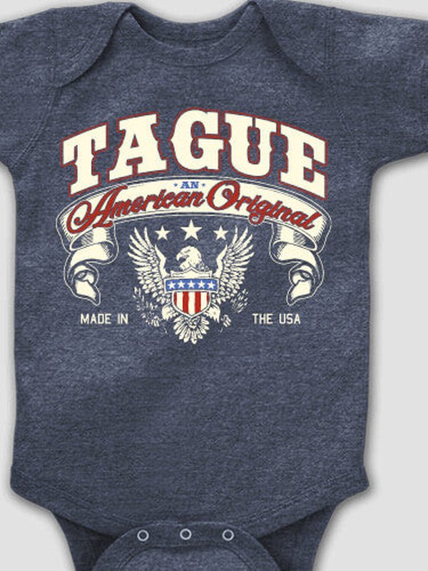 American Original : Printed Baby Bodysuits
