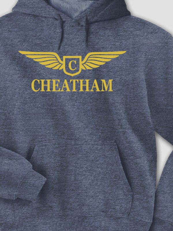 Aviation Monogram : Printed Hoodies product image 3