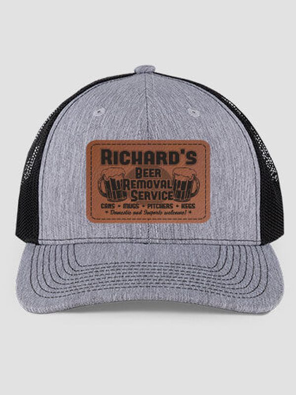 Beer Removal : Structured Trucker Hats with Patch