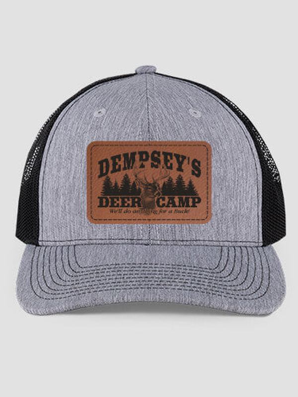 Deer Camp : Structured Trucker Hats with Patch