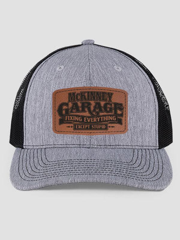 Fixing Everything Garage : Structured Trucker Hats with Patch