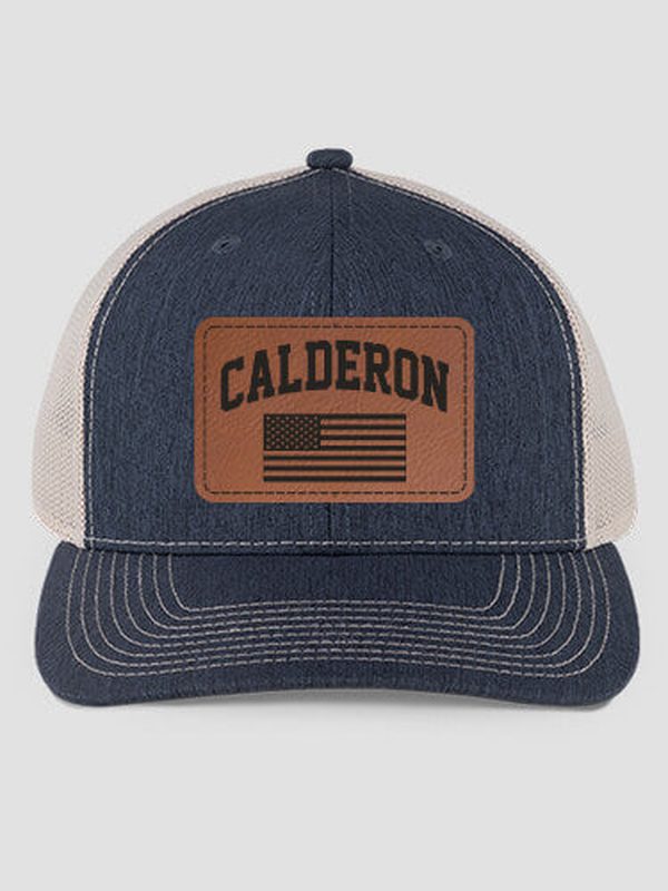 American Varsity : Structured Trucker Hats with Patch