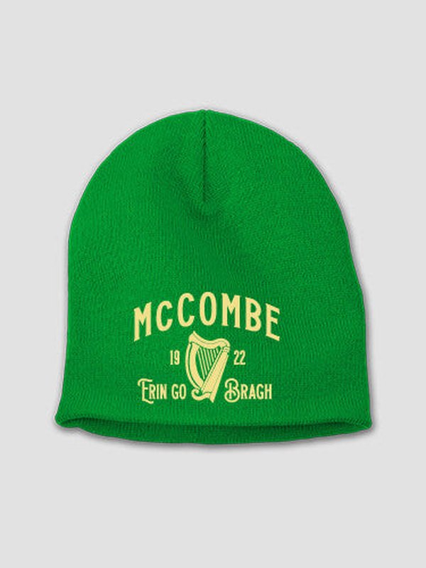 Erin Go Bragh : Embroidered Beanies