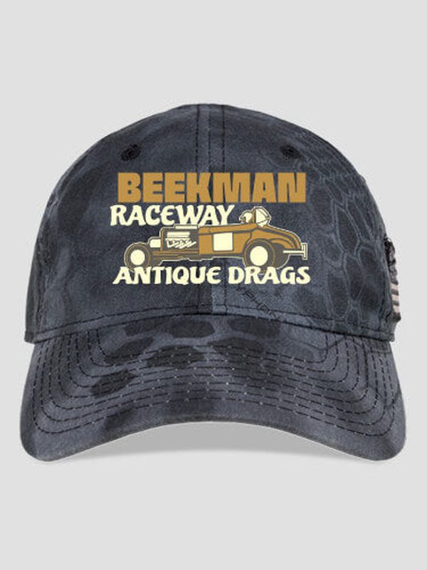 Antique Drag Race : Embroidered Kryptek Tactical Camo Hats