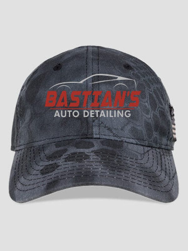 Auto Detailing : Embroidered Kryptek Tactical Camo Hats