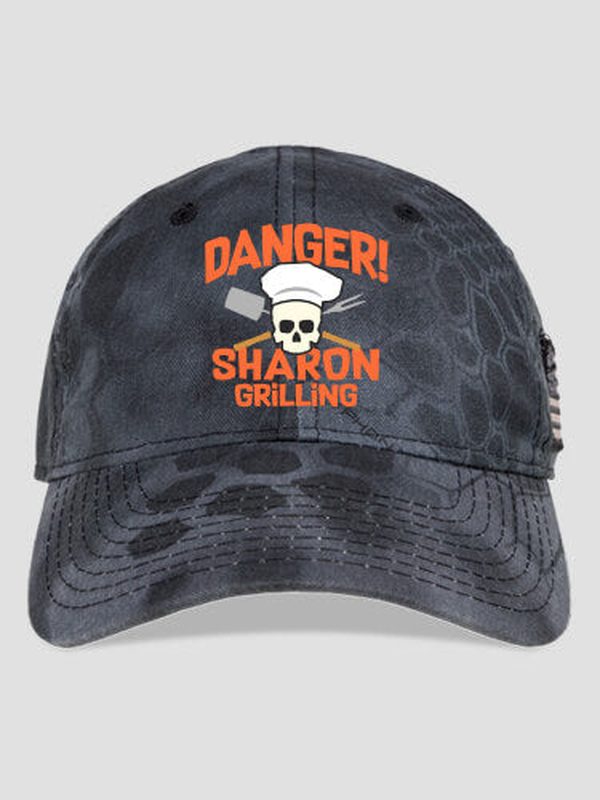 Danger Grilling : Embroidered Kryptek Tactical Camo Hats