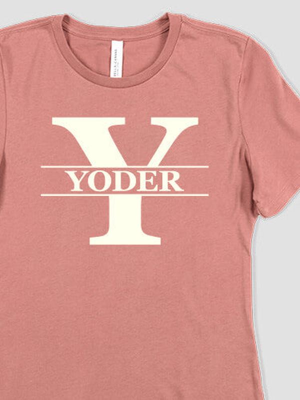 Family Monogram : Premium Printed T-Shirts