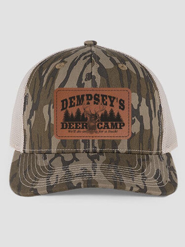 Deer Camp : Structured Trucker Hats with Patch
