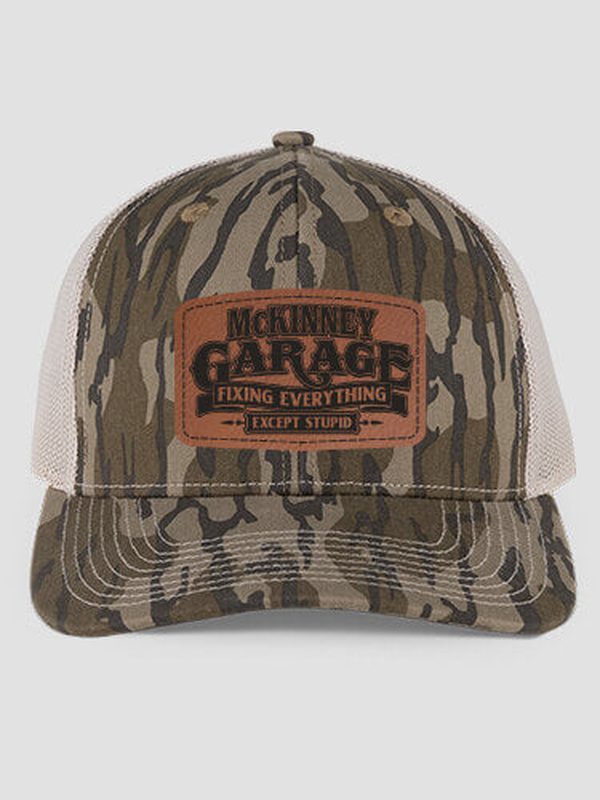 Fixing Everything Garage : Structured Trucker Hats with Patch