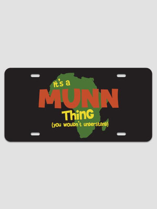 African American Thing : License Plates