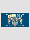American Original : License Plates