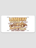 Antique Drag Race : License Plates