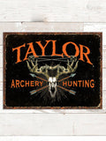 Archery Hunting : Tin Signs