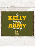 Army Family : Tin Signs