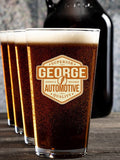 Automotive : Growler Pint Glass Gift Sets - Color Printed