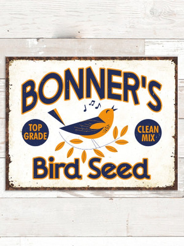 Bird Seed : Tin Signs