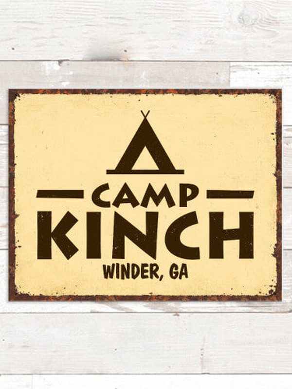 Camp : Tin Signs
