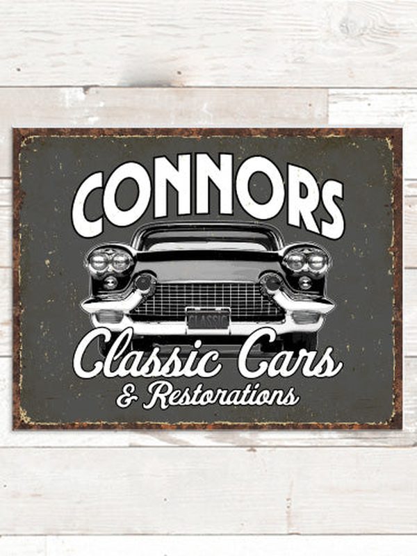 Classic Cars BP : Tin Signs