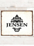 Classic Filigree : Tin Signs