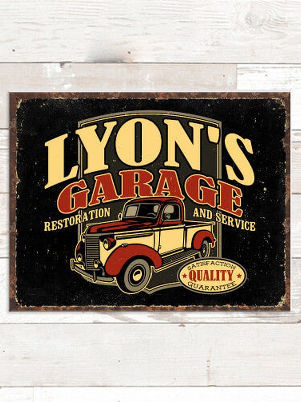 Classic Garage : Tin Signs