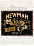 Classic Motorcycles : Tin Signs