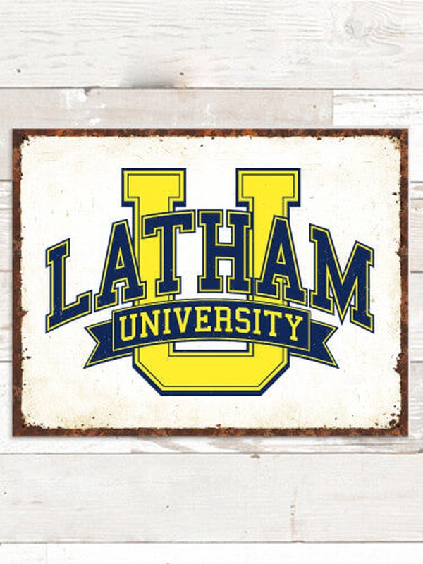 Classic University : Tin Signs