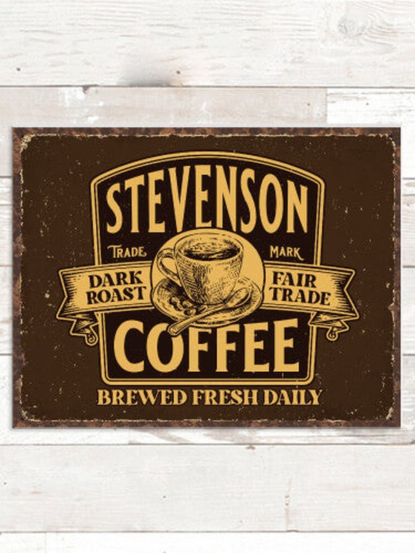 Coffee : Tin Signs