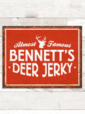 Deer Jerky : Tin Signs