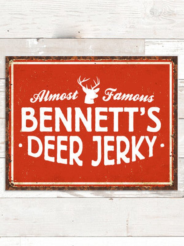 Deer Jerky : Tin Signs