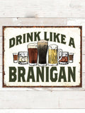 Drink Like A : Tin Signs