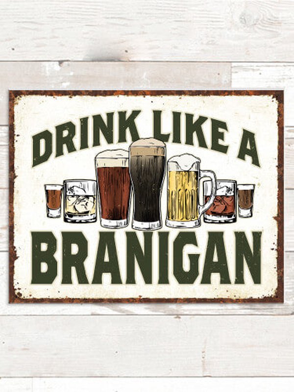 Drink Like A : Tin Signs