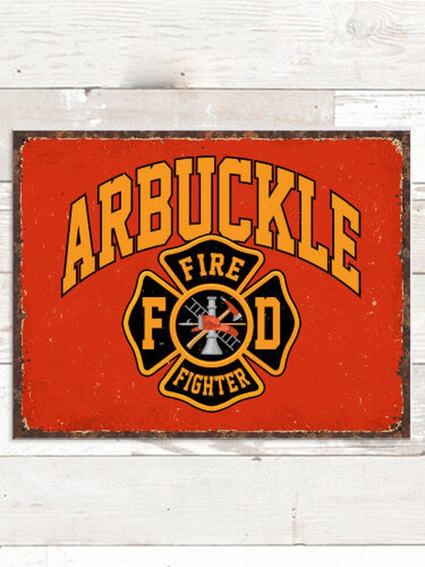 Firefighter : Tin Signs