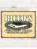 Fishing Camp : Tin Signs