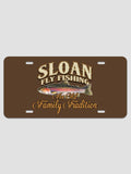 Fly Fishing Family Tradition : License Plates