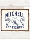 Fly Fishing Guide : Tin Signs