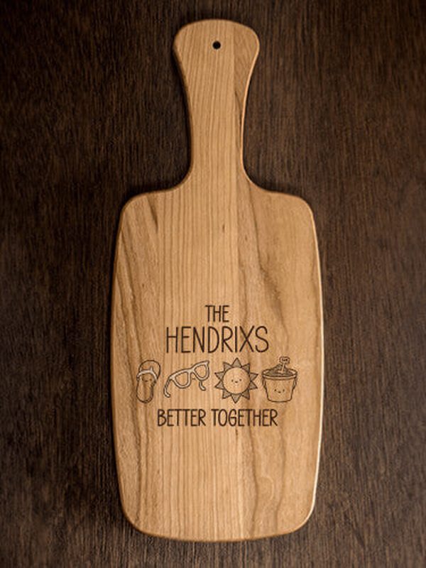 Better Together Vacation : Cheese Boards - Engraved