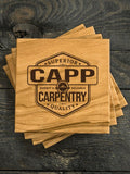 Carpentry : Coasters - Engraved