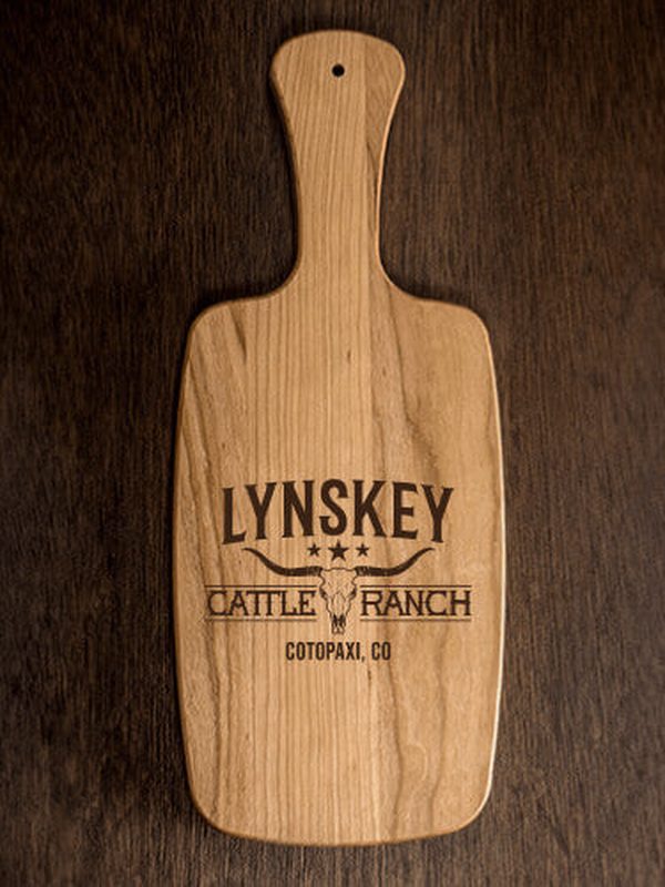 Cattle Ranch : Cheese Boards - Engraved