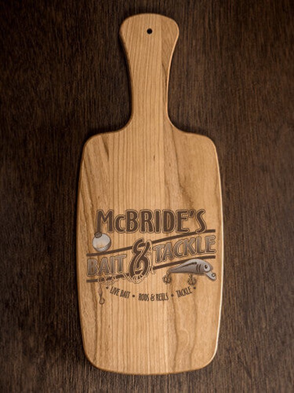 Classic Bait and Tackle : Cheese Boards - Engraved
